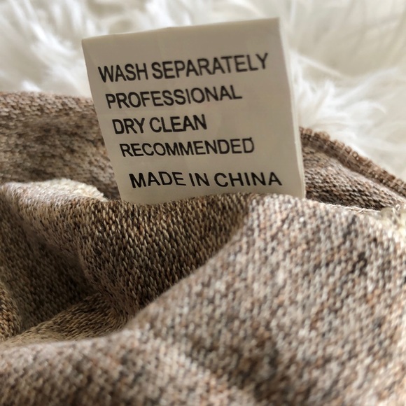 NIB For G & PL Long Sleeve Cowel Neck Shirt Dress - Picture 5 of 6